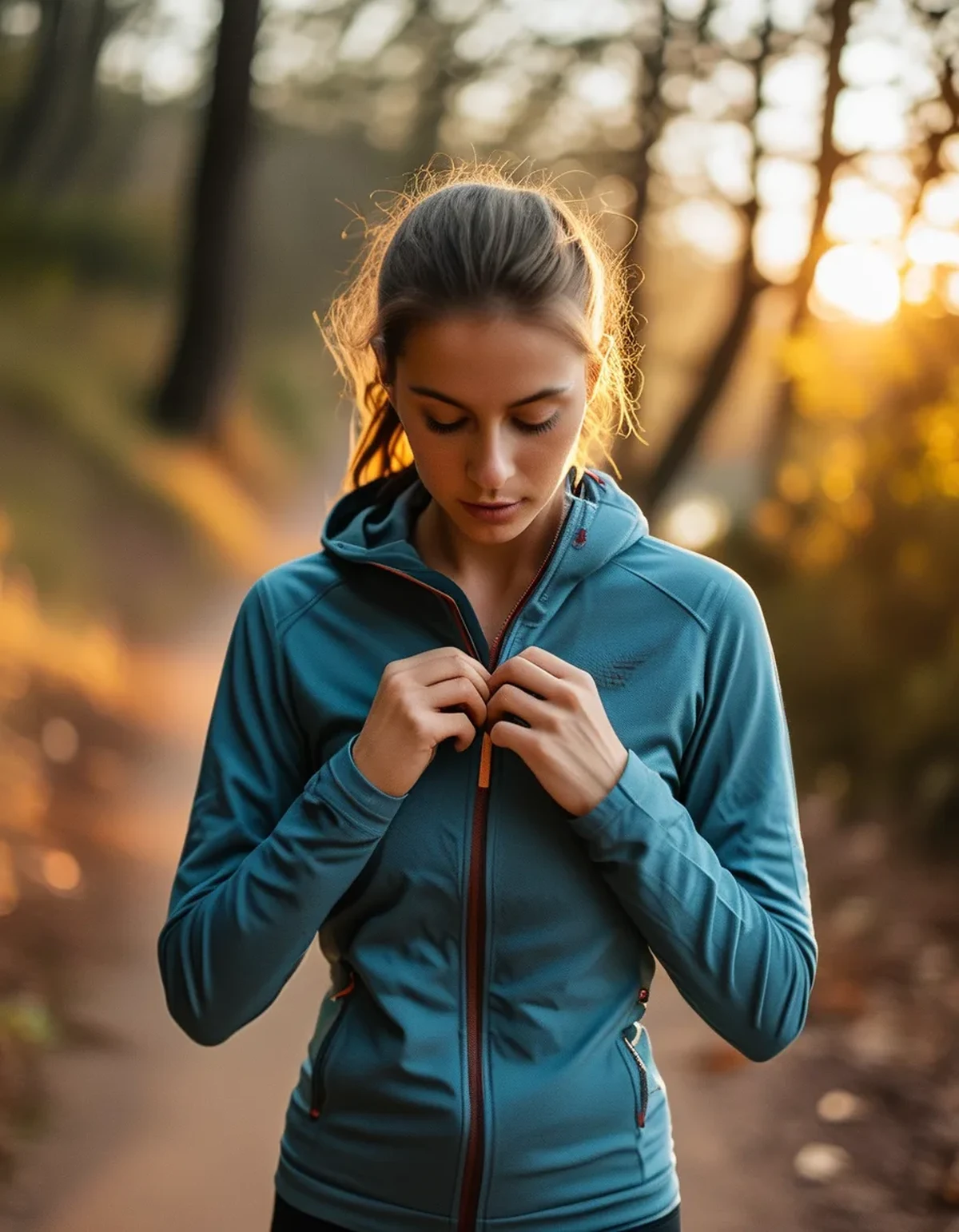 Why a Running Jacket Vents Better Unzipped From the Bottom Than the Top